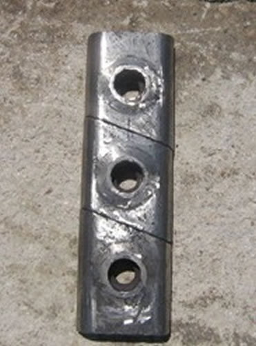 Geçiş bölümü aşınma plakaları